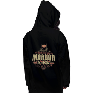 Shirts Zippered Hoodies, Unisex / Small / Black Mordor Dark Ale
