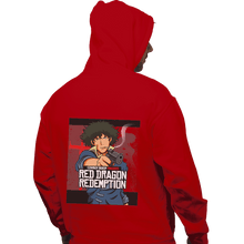 Load image into Gallery viewer, Shirts Pullover Hoodies, Unisex / Small / Red Red Dragon Redemption
