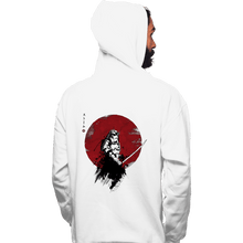 Load image into Gallery viewer, Shirts Pullover Hoodies, Unisex / Small / White Storm Samurai
