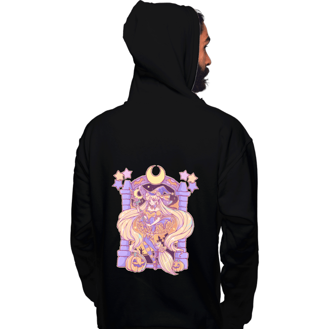 Shirts Pullover Hoodies, Unisex / Small / Black Sailor Halloween Moon