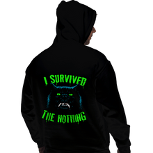 Load image into Gallery viewer, Secret_Shirts Pullover Hoodies, Unisex / Small / Black Survive The Nothing
