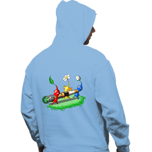 Load image into Gallery viewer, Shirts Pullover Hoodies, Unisex / Small / Royal Blue Pikmin Who
