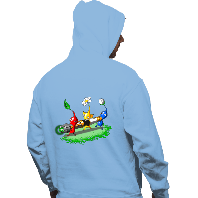 Shirts Pullover Hoodies, Unisex / Small / Royal Blue Pikmin Who