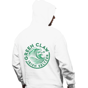 Secret_Shirts Pullover Hoodies, Unisex / Small / White Green Claw