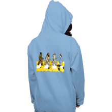 Load image into Gallery viewer, Daily_Deal_Shirts Pullover Hoodies, Unisex / Small / Royal Blue Yellow Brick Crossing
