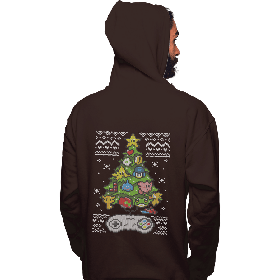 Shirts Pullover Hoodies, Unisex / Small / Dark Chocolate A Classic Gamers Christmas
