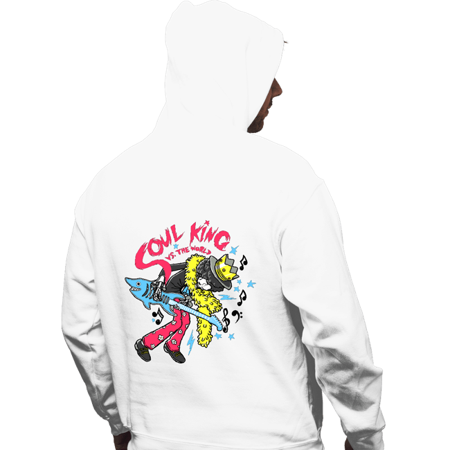 Secret_Shirts Pullover Hoodies, Unisex / Small / White Soul King VS The World