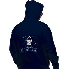 Load image into Gallery viewer, Shirts Pullover Hoodies, Unisex / Small / Navy The Legend Of Sokka
