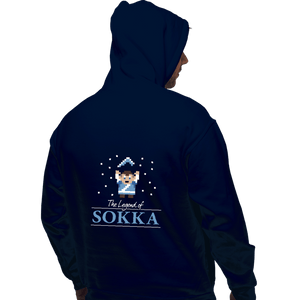 Shirts Pullover Hoodies, Unisex / Small / Navy The Legend Of Sokka