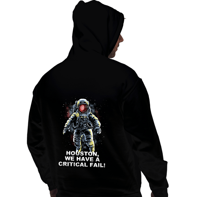 Secret_Shirts Pullover Hoodies, Unisex / Small / Black Critical Fail