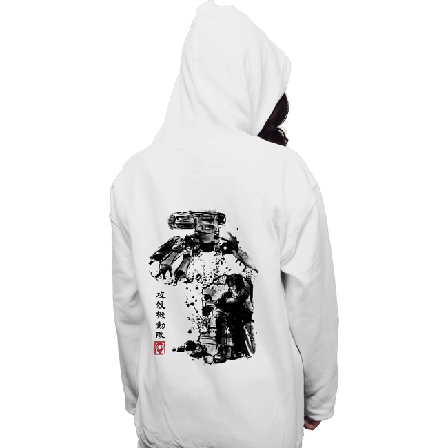 Daily_Deal_Shirts Pullover Hoodies, Unisex / Small / White Major Vs Tank Sumi-e