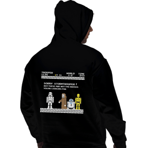 Shirts Pullover Hoodies, Unisex / Small / Black Sorry Trooper