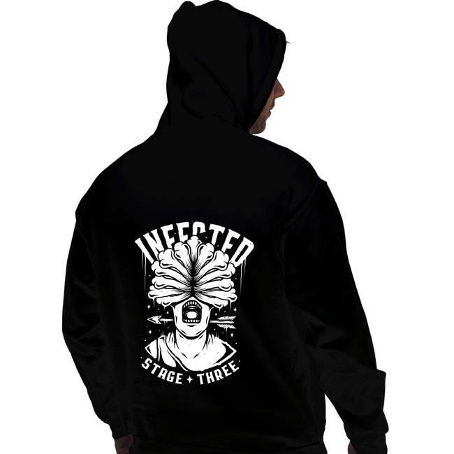 Shirts Pullover Hoodies, Unisex / Small / Black Infected