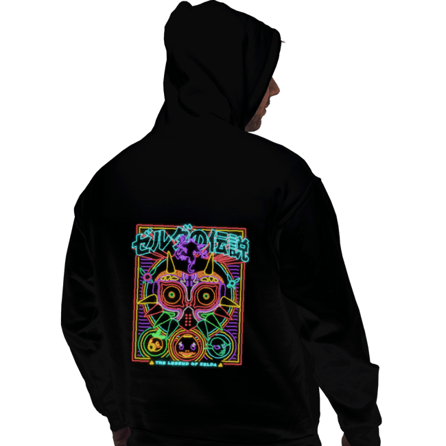 Daily_Deal_Shirts Pullover Hoodies, Unisex / Small / Black Majora's Neon
