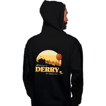 Load image into Gallery viewer, Shirts Pullover Hoodies, Unisex / Small / Black Welcome To Derry
