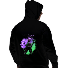 Load image into Gallery viewer, Shirts Pullover Hoodies, Unisex / Small / Black Soul Of The Demon Hunter
