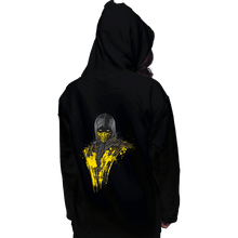 Load image into Gallery viewer, Shirts Pullover Hoodies, Unisex / Small / Black Mortal Fire
