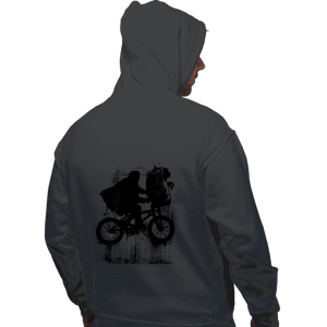 Secret_Shirts Pullover Hoodies, Unisex / Small / Charcoal Boy And Bike