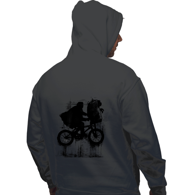 Secret_Shirts Pullover Hoodies, Unisex / Small / Charcoal Boy And Bike