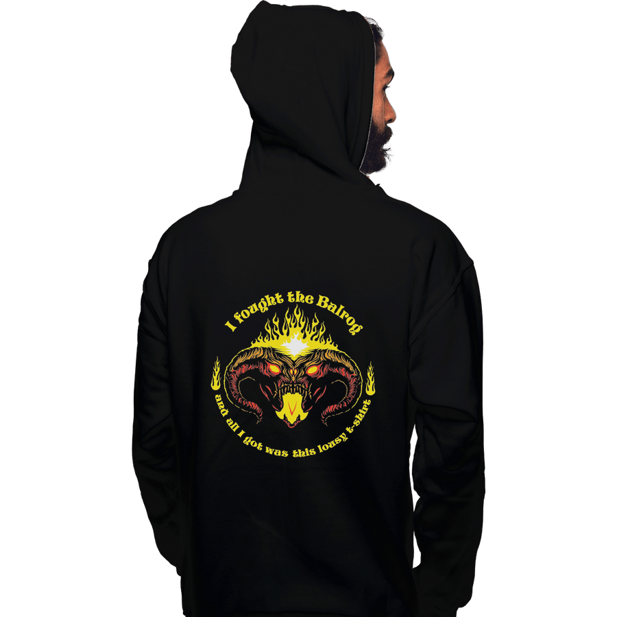 Shirts Zippered Hoodies, Unisex / Small / Black I Fought The Fire Demon