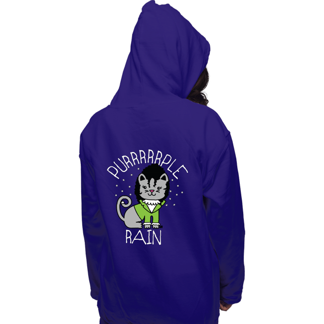 Daily_Deal_Shirts Pullover Hoodies, Unisex / Small / Violet Purrrrrple Rain