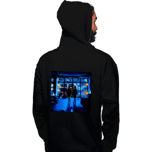 Daily_Deal_Shirts Pullover Hoodies, Unisex / Small / Black Van Gogh Never Watched The World Burn