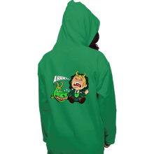 Load image into Gallery viewer, Shirts Pullover Hoodies, Unisex / Small / Irish Green Lokibite
