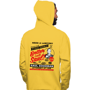 Secret_Shirts Pullover Hoodies, Unisex / Small / Gold Legal Trouble