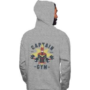 Shirts Pullover Hoodies, Unisex / Small / Sports Grey Captain Gym