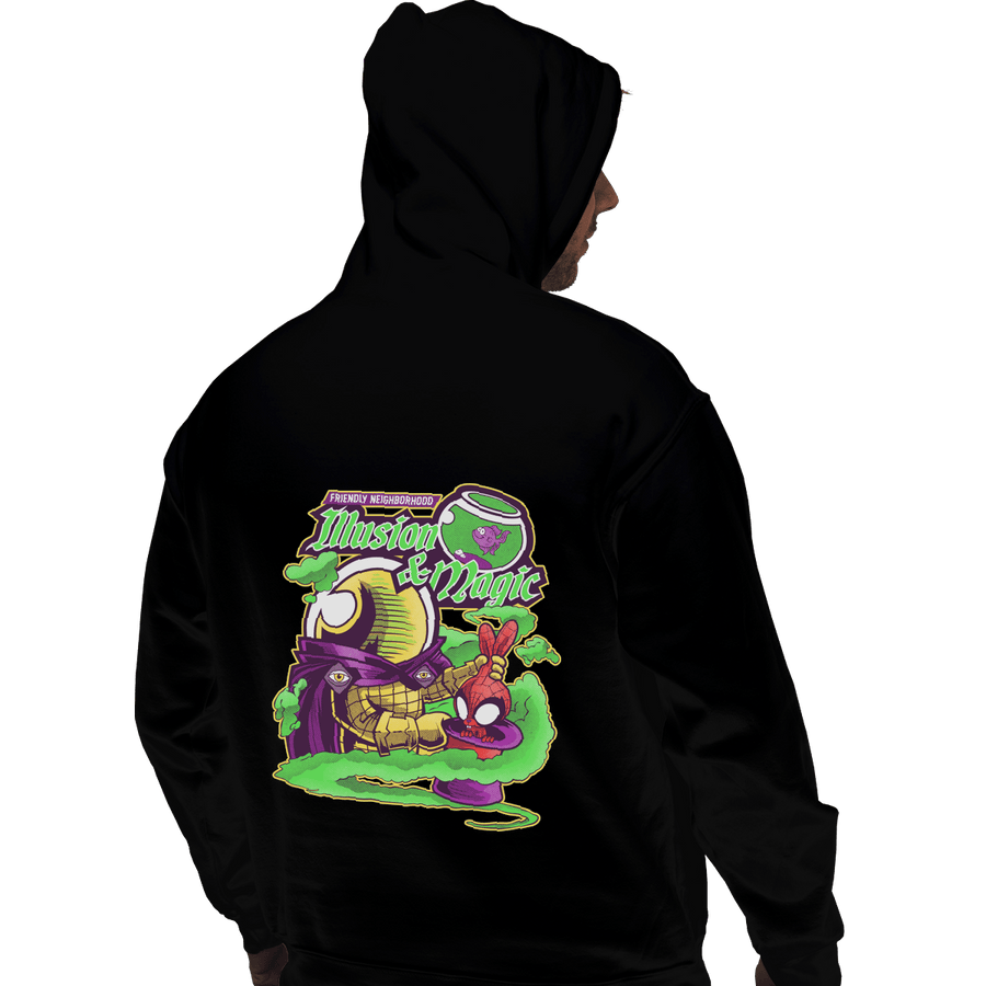 Shirts Pullover Hoodies, Unisex / Small / Black Illusion And Magic