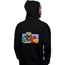 Load image into Gallery viewer, Daily_Deal_Shirts Pullover Hoodies, Unisex / Small / Black Mean Rangers
