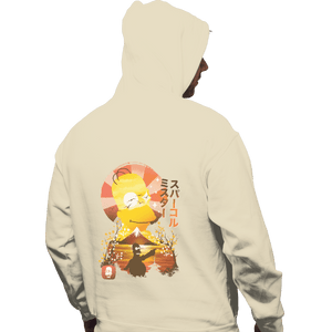 Shirts Zippered Hoodies, Unisex / Small / White Homer Ukiyoe