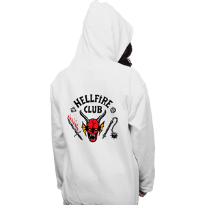 Secret_Shirts Pullover Hoodies, Unisex / Small / White Hellfire Club