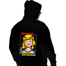 Load image into Gallery viewer, Secret_Shirts Pullover Hoodies, Unisex / Small / Black Love My Cats
