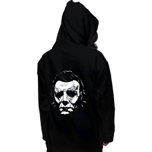 Load image into Gallery viewer, Shirts Pullover Hoodies, Unisex / Small / Black Shape Of Myers
