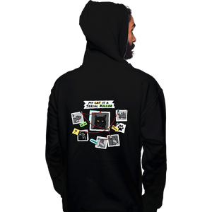 Daily_Deal_Shirts Pullover Hoodies, Unisex / Small / Black Cat Killer