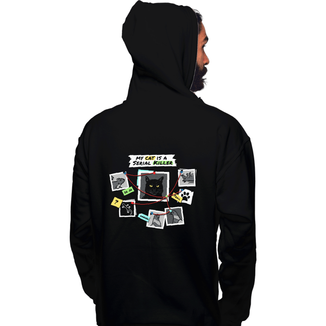 Daily_Deal_Shirts Pullover Hoodies, Unisex / Small / Black Cat Killer