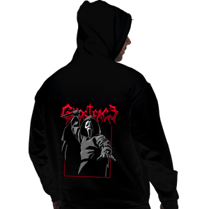 Daily_Deal_Shirts Pullover Hoodies, Unisex / Small / Black Scream Metal