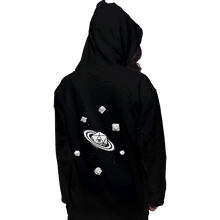 Load image into Gallery viewer, Secret_Shirts Pullover Hoodies, Unisex / Small / Black RPG Dice Galaxy
