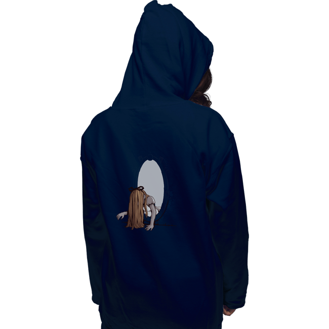 Shirts Pullover Hoodies, Unisex / Small / Navy The Looking Glass