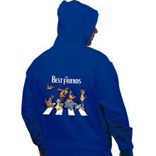 Load image into Gallery viewer, Daily_Deal_Shirts Pullover Hoodies, Unisex / Small / Royal Blue The Best Friends Road
