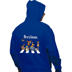 Daily_Deal_Shirts Pullover Hoodies, Unisex / Small / Royal Blue The Best Friends Road