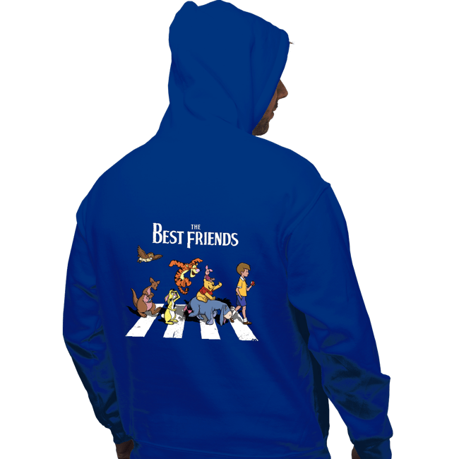 Daily_Deal_Shirts Pullover Hoodies, Unisex / Small / Royal Blue The Best Friends Road
