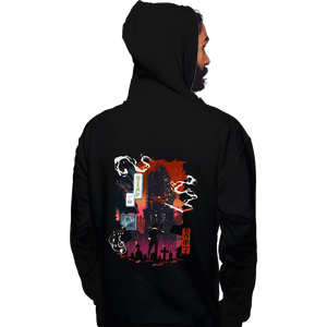 Daily_Deal_Shirts Pullover Hoodies, Unisex / Small / Black Jazz Drifter