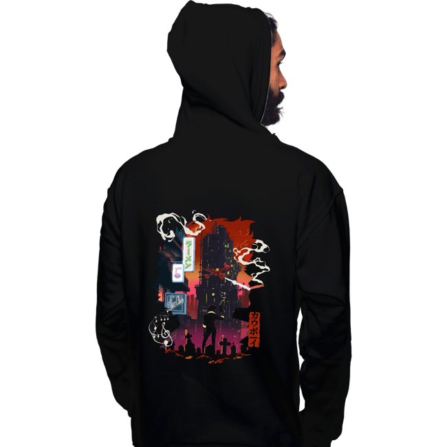 Daily_Deal_Shirts Pullover Hoodies, Unisex / Small / Black Jazz Drifter