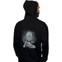 Load image into Gallery viewer, Shirts Pullover Hoodies, Unisex / Small / Black Hell Cube
