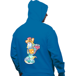 Shirts Pullover Hoodies, Unisex / Small / Sapphire Magical Silhouettes - Cheshire Cat