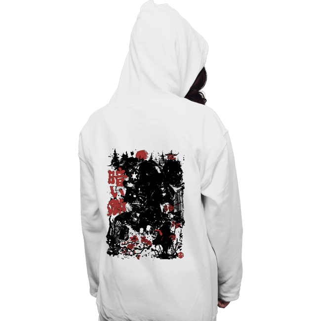 Daily_Deal_Shirts Pullover Hoodies, Unisex / Small / White Vader Shogun