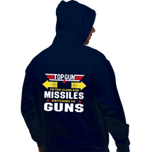 Load image into Gallery viewer, Shirts Pullover Hoodies, Unisex / Small / Navy Switching To Guns
