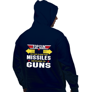Shirts Pullover Hoodies, Unisex / Small / Navy Switching To Guns